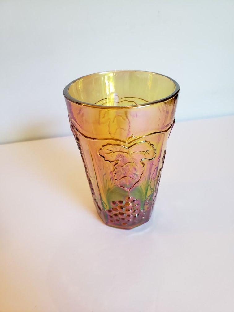 Indiana Glass Harvest Grape Tumbler
