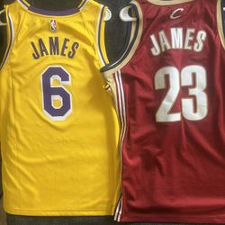 Lebron James Lakers And Cavs Jersey 