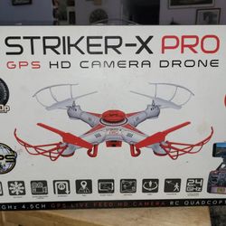 Drone : Striker-x Pro GPS HD Camera Drone