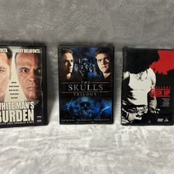 White Man's Burden The Skulls Trilogy Lock Up DVD UNTESTED