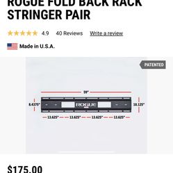 Rogue Wall Mount Stringers Only