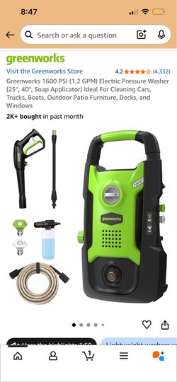 Pressure washer