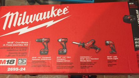 MILWAUKEE HAMMER AND IMPACT SAW LED LIGHT