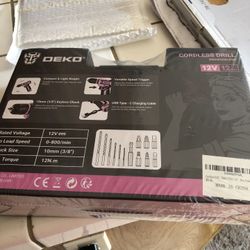 New Cordless Drill & Tool & Gift Set
