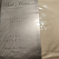 New King Bed Sheets 410 Thread Count