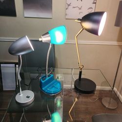 Set Of 3 Desk Lamp 