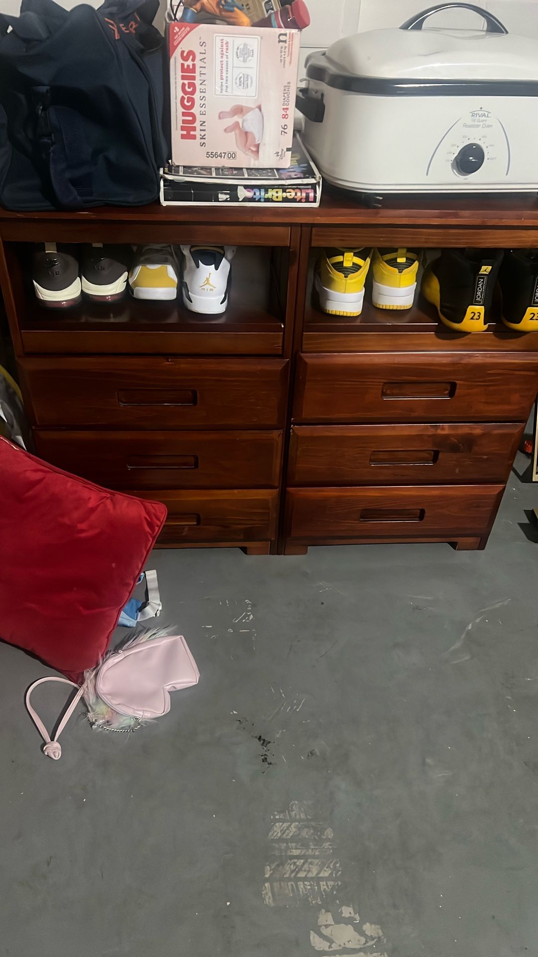 Used Brown Dresser Minor Stains