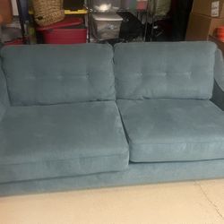 Teal Queen  Sofa Sleeper 