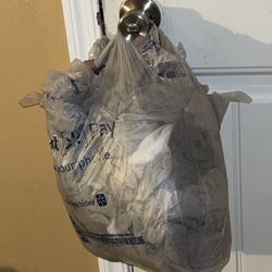 Multiple Grocery Store Bags Recyclable Plastic