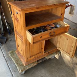 Rustic Kitchen Cabinet Piece