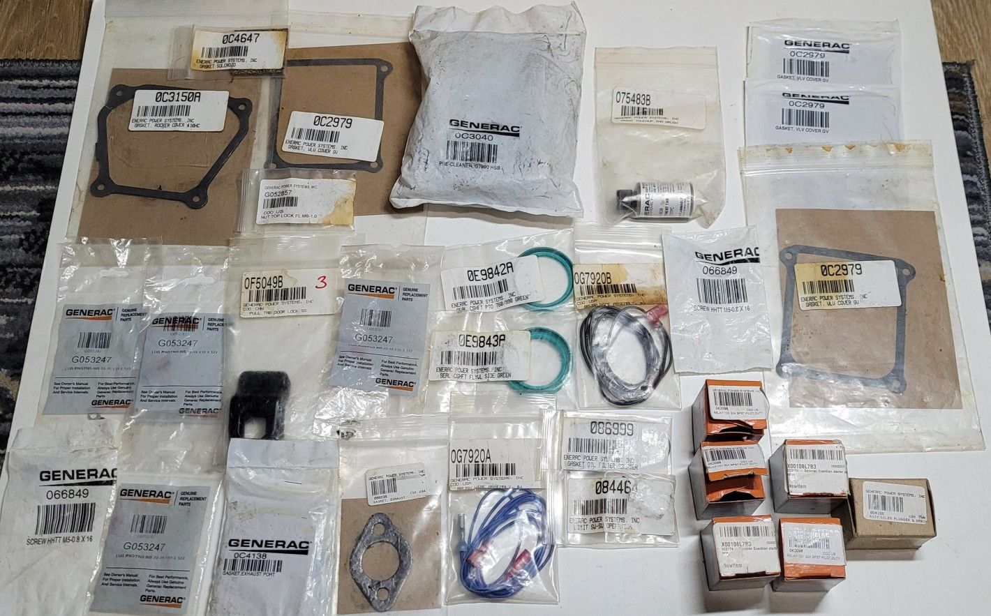 Lot of 30 Generac Repair Parts Kit