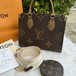 💯 Authentic  Brandnew W/ Receipt Louis  Vuitton  Pm On-The-Go Pm Retail Value $3150 + Tax 