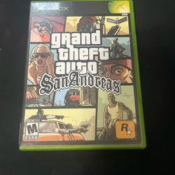 Grand Theft Auto San Andreas (OG XBOX) CIB Restored and Tested
