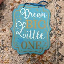 Wooden Sign For Baby Shower