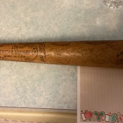 Genuine Henry Aaron Louisville Slugger