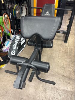 Used Marcy Pro Diamond Elite Adjustable Bench Press, Preacher Curl and Leg Ext