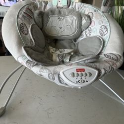 Matching Baby Swing, Bouncer, And Sit Me Up