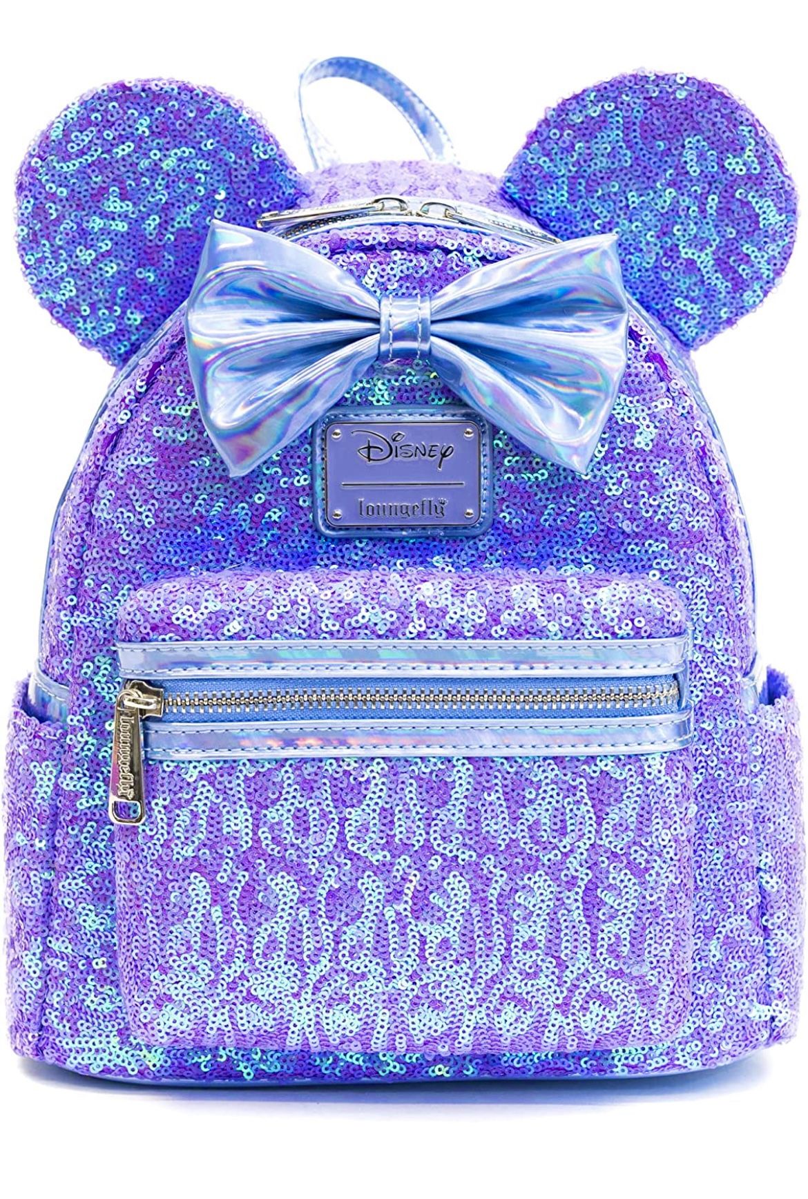 Loungefly Disney Mini Backpack, Minnie Mouse Celebration Iridescent Sequin, Disney Celebration,All Products : American Fashion Style Bags On Sale