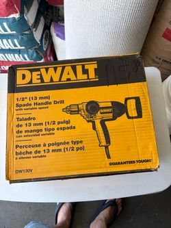 DeWalt Spade Handle Drill
