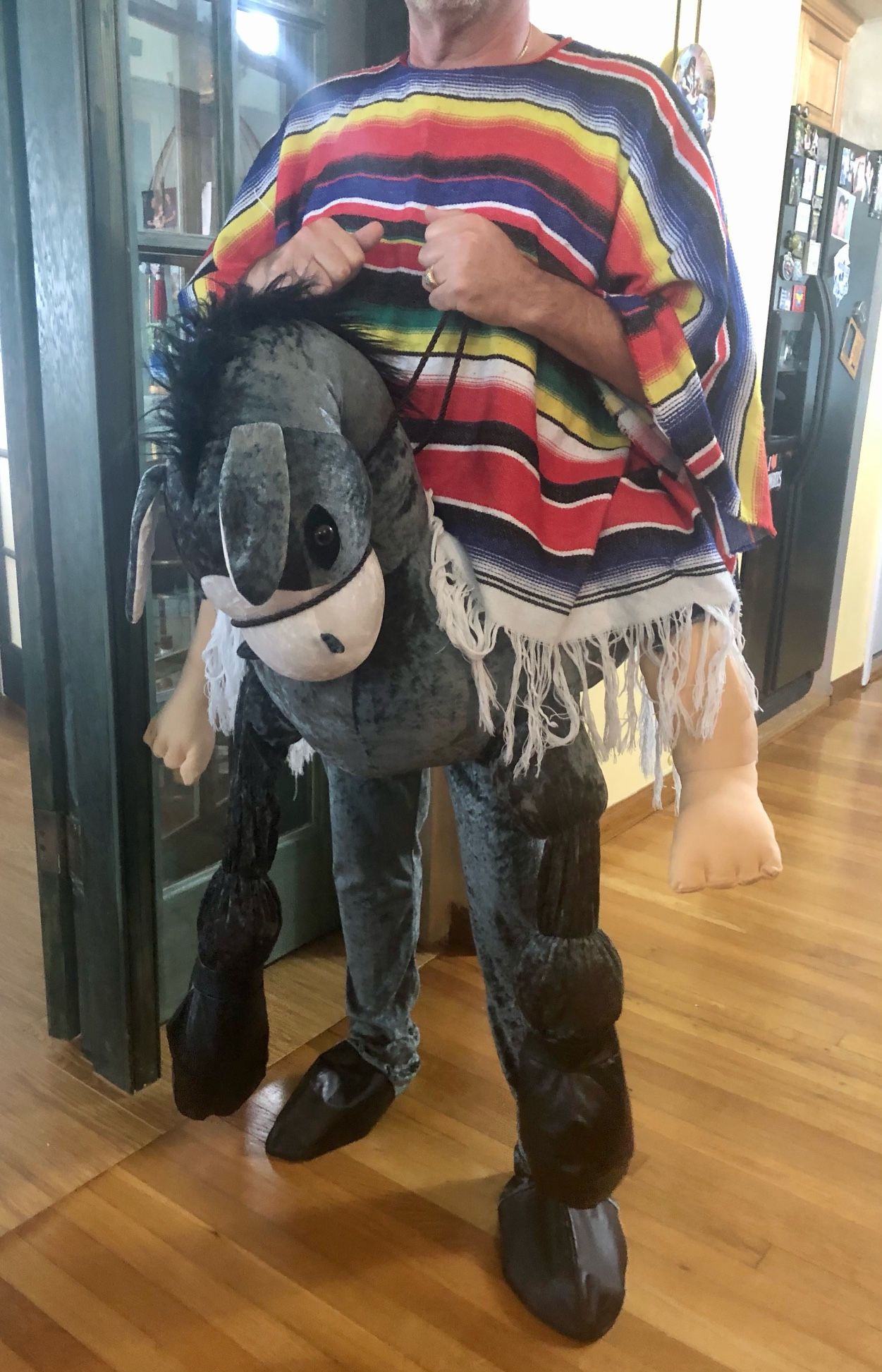 Adult Halloween Hey Amigo Donkey Costume - $40.00