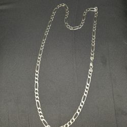 Silver Figaro Chain