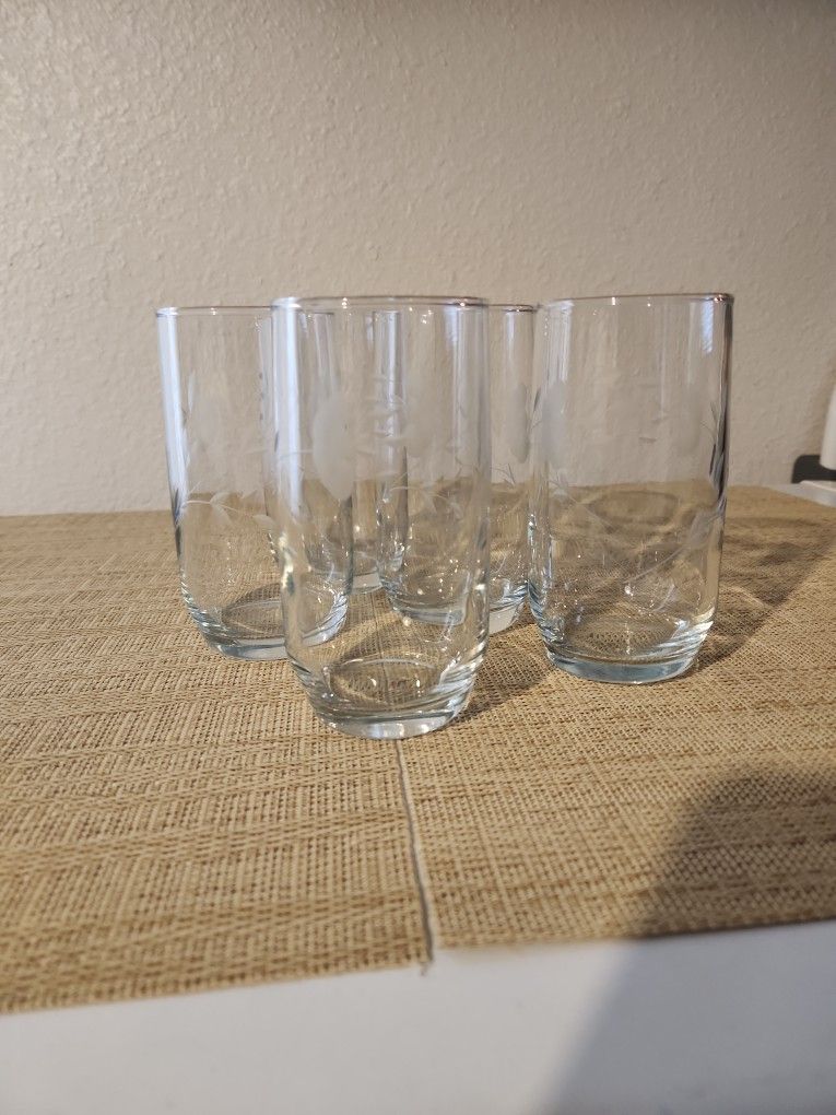 Princess House Water Glasses