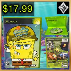 *CLASSIC* SpongeBob SquarePants: Battle for Bikini Bottom – Xbox (2003)