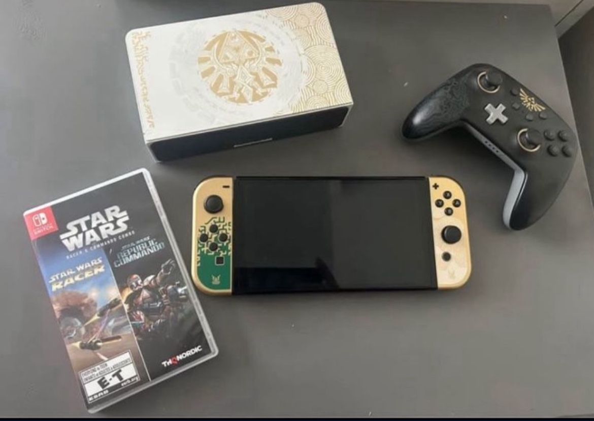 Nintendo Oled Zelda Edition Bundle