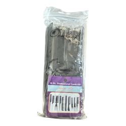 10 Pieces Professional Comb Set/Kit