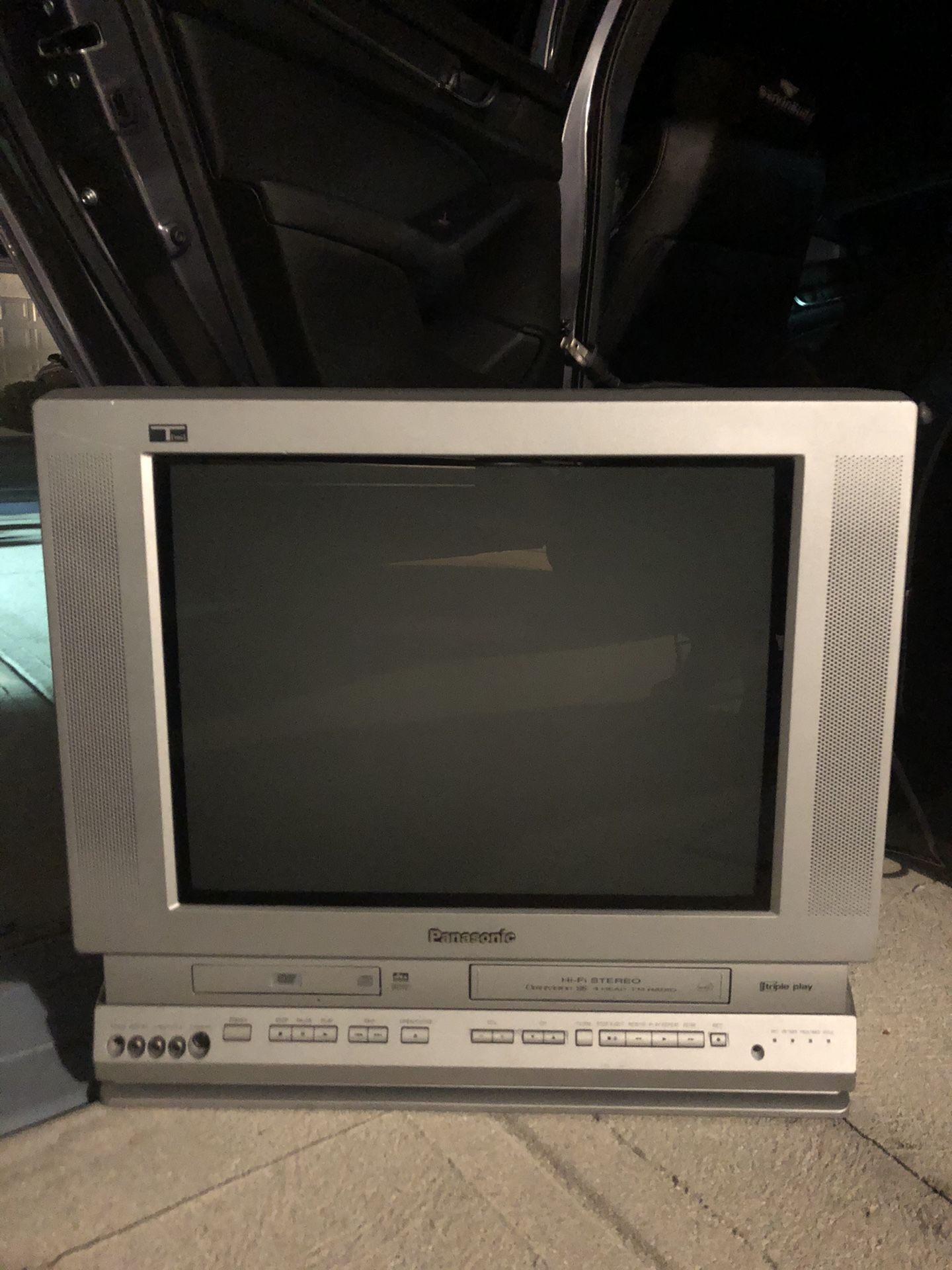 Vintage Panasonic DVD/VHS player