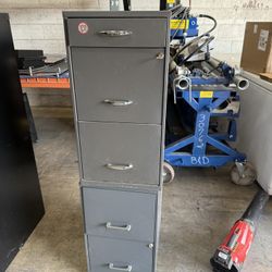 2 Little Filing Cabinets