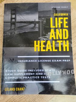 California life & health insurance license exam prep book