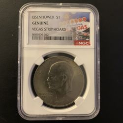 1971-D Eisenhower $1 Genuine “ Vegas Strip Hoard”
