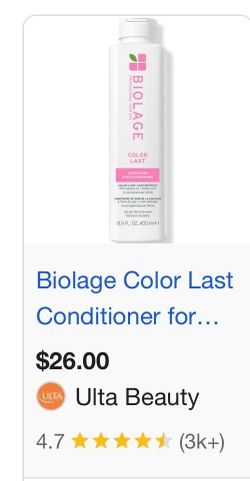 Biolage color conditioner