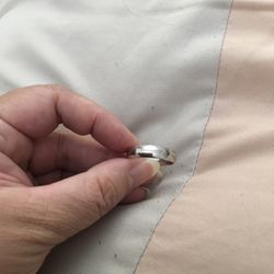 Real 925 Sterling Silver Wedding Band Size 9