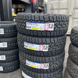 LT275/70/17 Falken Wildpeak AT4W INSTALLED/ Balanced