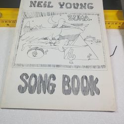 Neil Young Zuma songbook. 
It contains sheet music for songs from the 1975 album Zuma. 