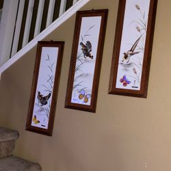 I have three Japanese pictures I Have Three Japanese Pictures They Go Together And Pictures Of Birds I Have I Have