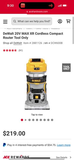 Dewalt Router