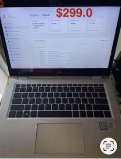 Hp laptop + tablet 2 in 1,I7, 500gb, touch laptop original charger flip