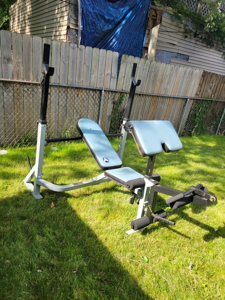 OLYMPIC BENCH AND SQUAT RACK LEG EXTENSION PREACHER PAD H-53" X W-43"
11525 S HALSTED dunkin donuts/ 7111.S WESTERN WALGREENS. DELIVERY AVAILABLE $