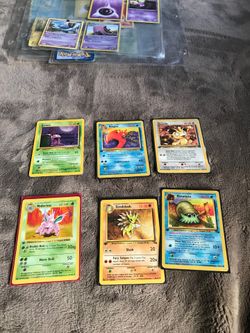 Pokémon 1 Edition cards