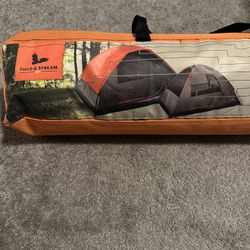 Field Stream 3 Person Dome Tent 7x6 For Recreational Camping Orange Hiking for Sale in Merced CA OfferUp
