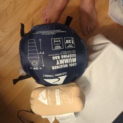 Ozark Trail Cool Weather Mummy Sleeping Bag 