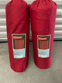 Camping self inflating pad