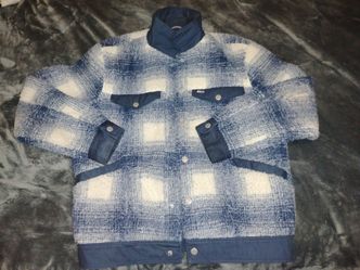 Blue and White tommy jeans sweater