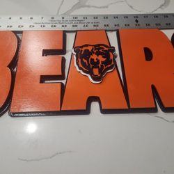 Chicago BEARS CUSTOM Sign