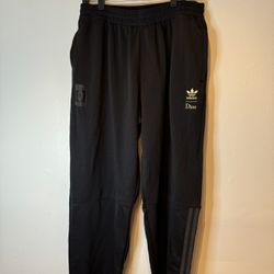 Dime MTL x Adidas Superfire Track Skateboard Pants Men’s L Black HZ7252