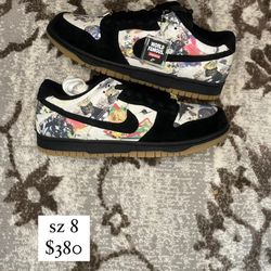 Supreme Sb Low Size 8