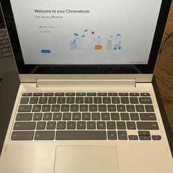 Lenovo Touch Screen Chrome Book Laptop 
